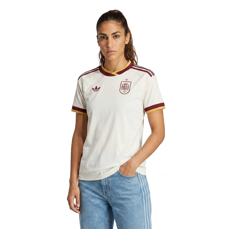 Camisa Espanha II 2026 - Feminina - Varal do Torcedor P / Não / Sem Patch Otimizado