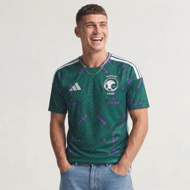 Camisa Arábia Saudita I 2026 - Versão Jogador - Varal do Torcedor P / Não / Sem Patch Otimizado