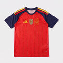 Camisa Espanha I 26/27 - 2 Estrelas + Patch Campeão do Mundo