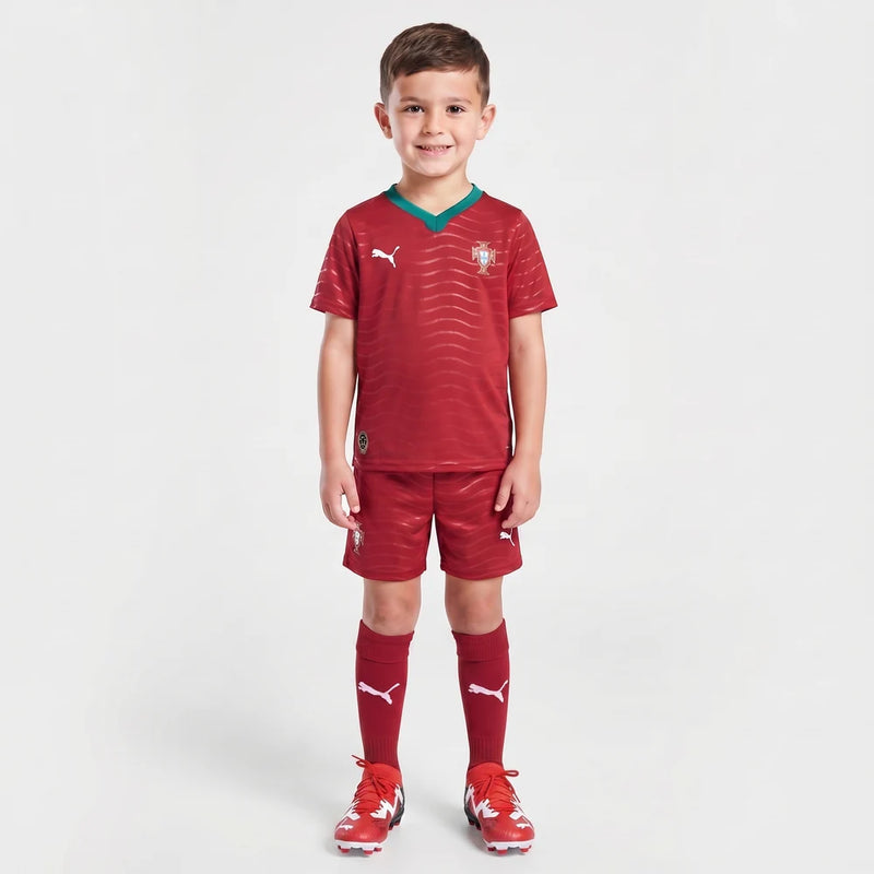 Kit Infantil C/Meião I Portugal 2026 - Varal do Torcedor 16 (3 á 4 anos) / Não Otimizado