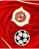 Camisa Retrô Manchester United I 2006/07 - Manga Longa - Varal do Torcedor P / Ronaldo 7 / Champions League Otimizado