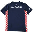 Camisa PSV II 2025 2026, uniforme reserva PSV Eindhoven, escudo bordado, modelo moderno com base escura, camisa alternativa clube holandês

