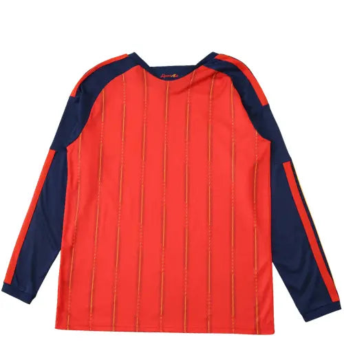 Camisa Espanha I 2026 - Manga Longa - Varal do Torcedor P / Não / Sem Patch Otimizado