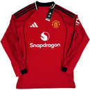 Camisa Manchester United I 2025/26 - Manga Longa