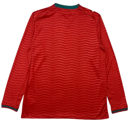 Camisa Portugal I 2026 - Manga Longa - Varal do Torcedor P / Não / Sem Patch Otimizado