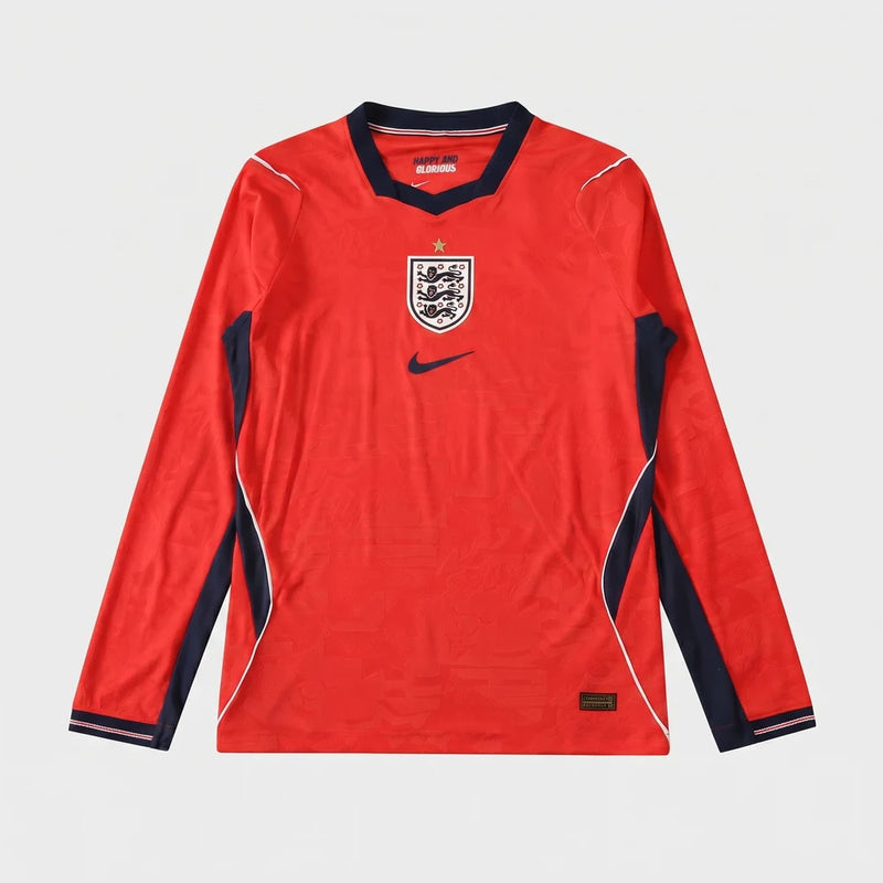 Camisa Jogador Inglaterra II 2026 - Manga Longa - Varal do Torcedor P / Não / Sem Patch Otimizado
