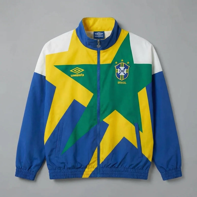 Jaqueta Retrô Seleção Brasileira 1994 - Varal do Torcedor P Otimizado