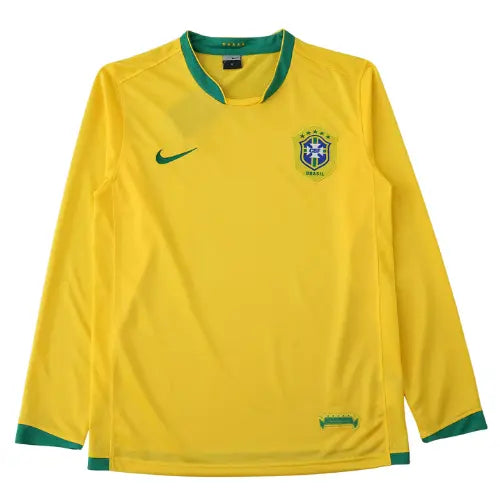 Camisa Retrô Seleção Brasileira I 2006 - Manga Longa