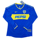 Camisa Retrô Boca Juniors 2003/04 - Manga Longa