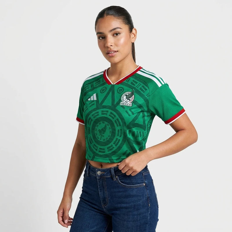 Cropped I México 2026 - Varal do Torcedor P / Não / Sem Patch Otimizado