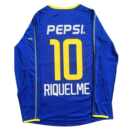Camisa Retrô Boca Juniors 2003/04 - Manga Longa