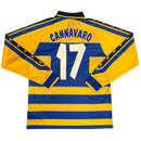 Camisa Manga Longa  Retrô Parma I 1999/00  - Cannavaro 17