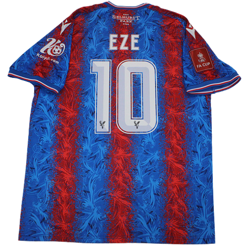 Camisa Crystal Palace I 2024/25 - Versão Final Fa Cup