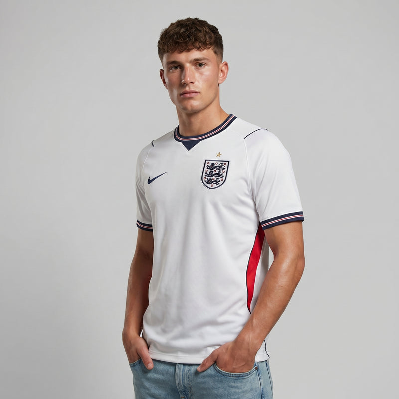 Camisa Inglaterra I 2026 - Varal do Torcedor P / Não / Sem Patch Otimizado
