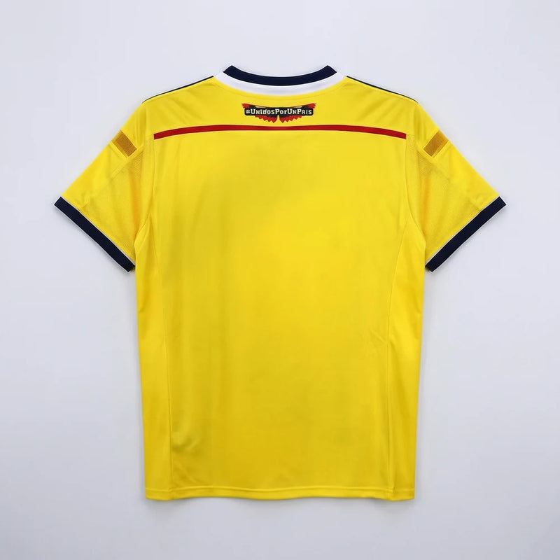 Camisa Colômbia I 2014 - Varal do Torcedor P / Com Personalização / Sem Patch Otimizado