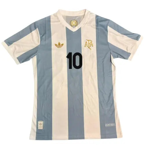 Camisa Especial 50 anos Argentina+Adidas - Messi 10