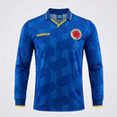 Camisa Retrô Colômbia II 1994 - Manga Longa - Varal do Torcedor P / Sem Personalização Otimizado