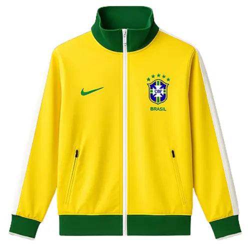 Jaqueta Retrô Seleção Brasileira 2010 - Varal do Torcedor P Otimizado
