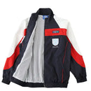 corta vento inglaterra retrô 1998, escudo bordado inglaterra, jaqueta futebol inglês vintage, jaqueta seleção copa 1998, corta vento anos 90 inglaterra

