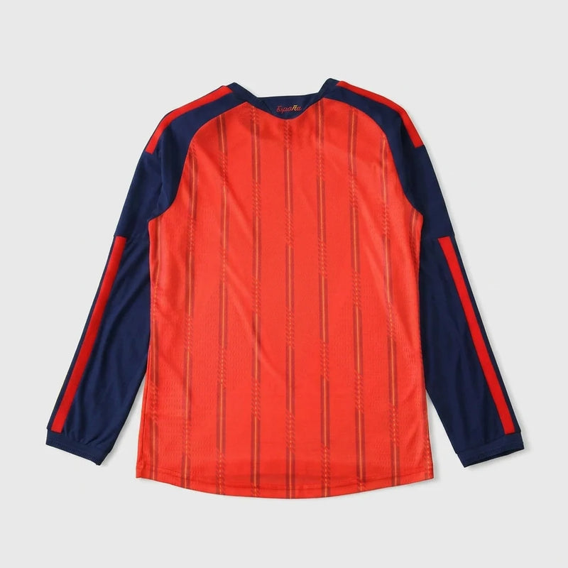 Camisa Jogador Espanha I 2026 - Manga Longa - Varal do Torcedor P / Não / Sem Patch Otimizado