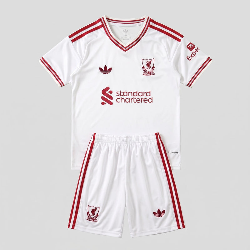 Kit Infantil Liverpool II 26/27 - Varal do Torcedor 16 (3 á 4 anos) / Não Otimizado