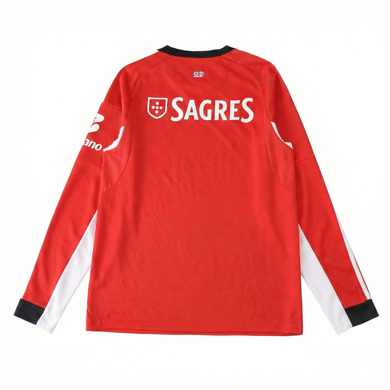 Camisa Benfica I 2026 - Manga Longa - Varal do Torcedor P / Não / Sem Patch Otimizado