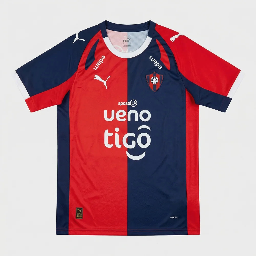 Camisa Cerro Porteño I 2026 Torcedor Masculina - Nova Temporada