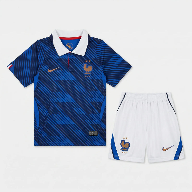 Kit Infantil França I 2026 - Varal do Torcedor 16 (3 á 4 anos) / Não Otimizado