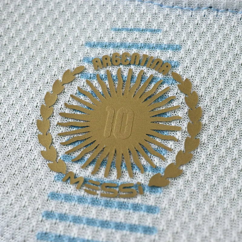 Camisa Especial Argentina Messi Manga Longa 2026/27 - Versão Jogador