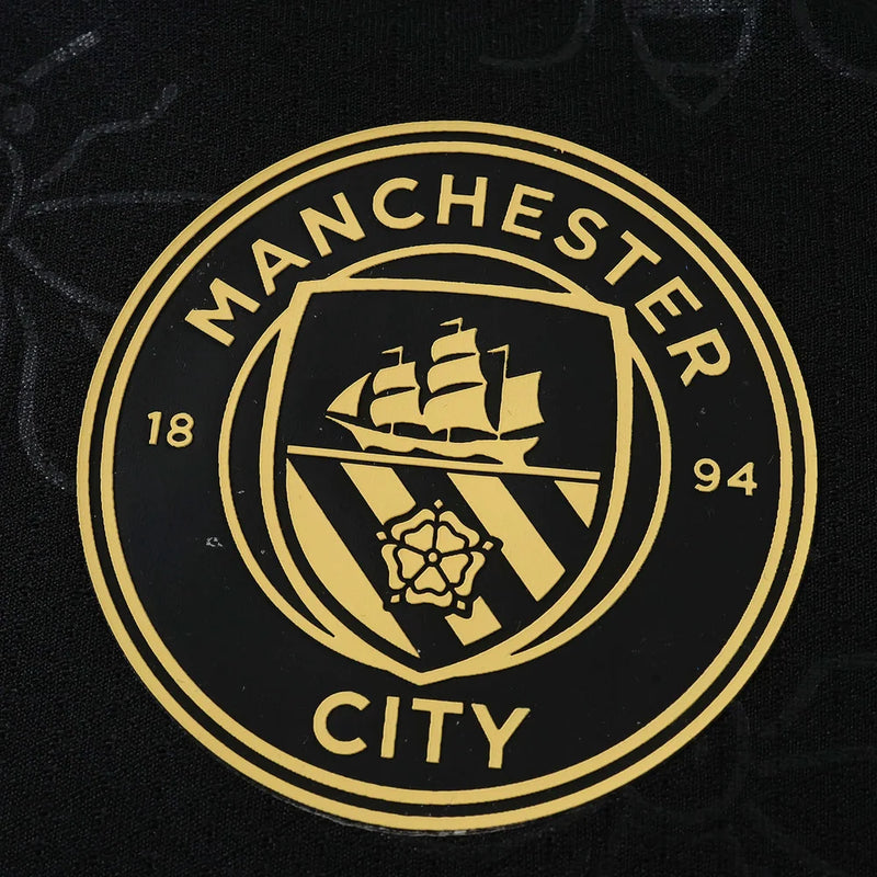 Camisa Manchester City Manga Longa II 26/27 - Versão Jogador - Varal do Torcedor P / Não / Sem Patch Otimizado