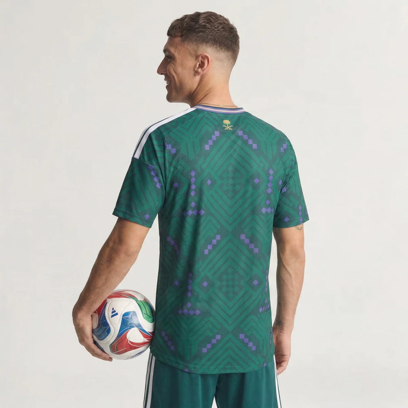Camisa Arábia Saudita I 2026 - Versão Jogador - Varal do Torcedor P / Não / Sem Patch Otimizado