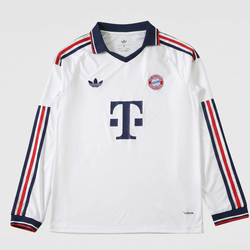Camisa Bayern De Munique II 2026/27 - Manga Longa - Varal do Torcedor P / Não / Sem Patch Otimizado