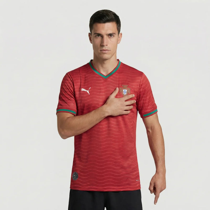 Camisa Portugal I 2026 - Varal do Torcedor P / Não Otimizado