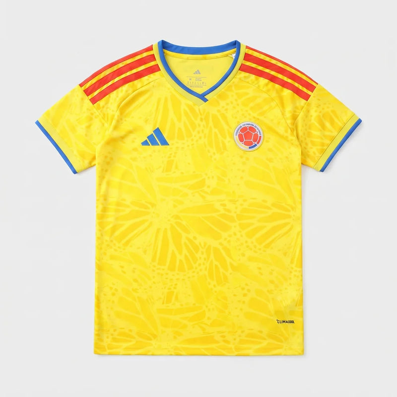 Camisa Colômbia I 2026 - Feminina - Varal do Torcedor P / Não / Sem Patch Otimizado