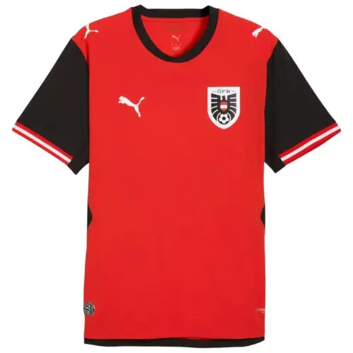 Camisa Áustria I 2026 - Varal do Torcedor P / Não / Sem Patch Otimizado