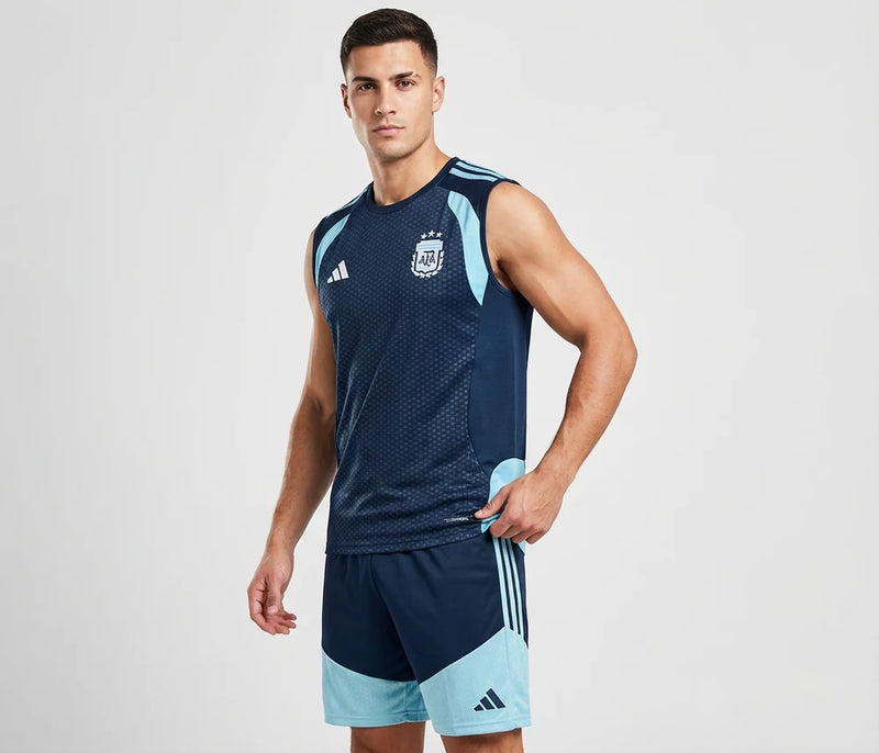 Kit Regata Treino Argentina I 2026 - Varal do Torcedor P Otimizado