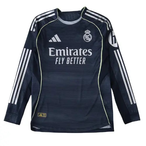 Camisa Jogador Real Madrid II 2025/2026 - Manga Longa