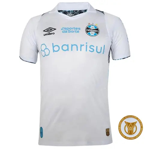 Camisa Grêmio II 2024/2025 - Todos os Patrocínios