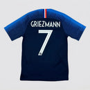 Camisa França I 2018 - Varal do Torcedor P / Griezmann 7 / Sem Patch Otimizado