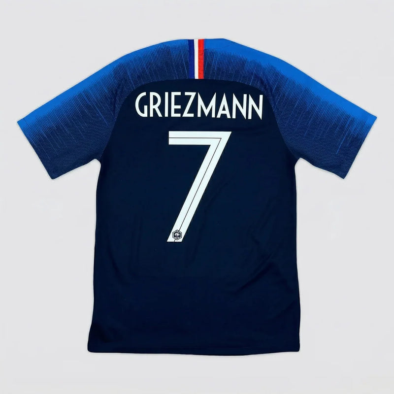 Camisa França I 2018 - Varal do Torcedor P / Griezmann 7 / Sem Patch Otimizado