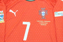 camisa portugal 2025, final liga das nações, ronaldo 7 portugal, manga longa portugal, camisa torcedor portugal, portugal 2025/26, cr7 portugal, camisa vermelha portugal, uniforme portugal ronaldo

