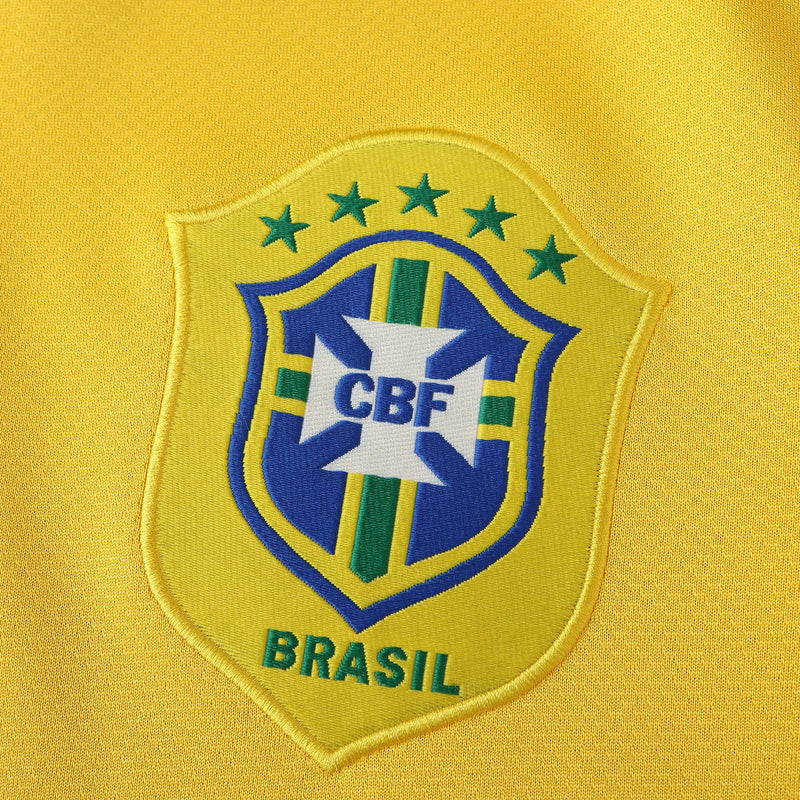 Camisa Seleção Brasileira I 2006 - Varal do Torcedor P / Ronaldo 9 / Sem Patch Otimizado