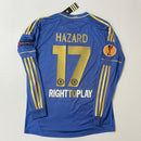 Camisa Retrô Chelsea I 2013/14 - Manga Longa - Varal do Torcedor P / Hazard 17 + Match Day Europa League Final Amsterdam / Europa League Otimizado