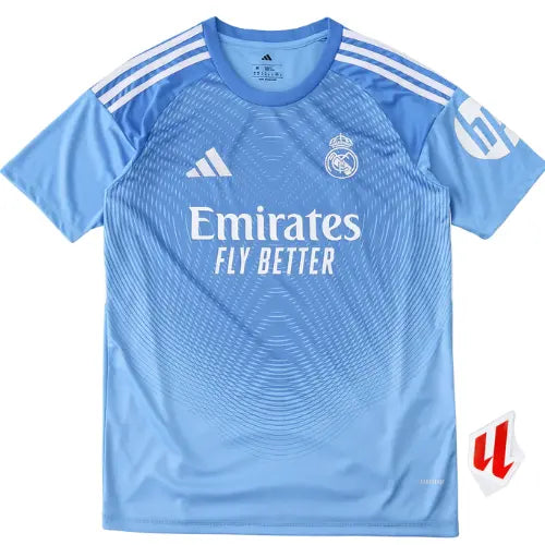 Camisa Goleiro Real Madrid 2025/26 - Azul