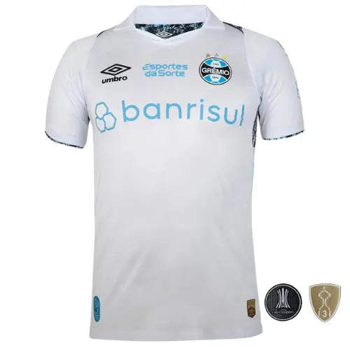 Camisa Grêmio II 2024/2025 - Todos os Patrocínios