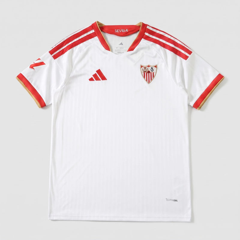Camisa Sevilla I 2026/27 - Varal do Torcedor P / Não / Sem Patch Otimizado