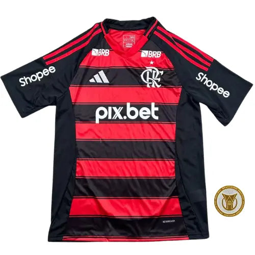 Camisa Mengão I 2025/2026 - Todos os Patrocínios
