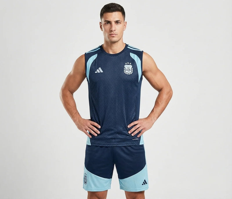 Kit Regata Treino Argentina I 2026 - Varal do Torcedor P Otimizado