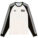 Camisa Oasis Tour 3-Stripes White - Long Sleeve