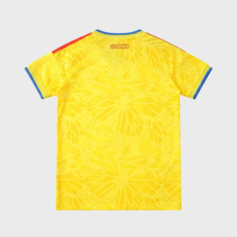 Camisa Colômbia I 2026 - Feminina - Varal do Torcedor P / Não / Sem Patch Otimizado